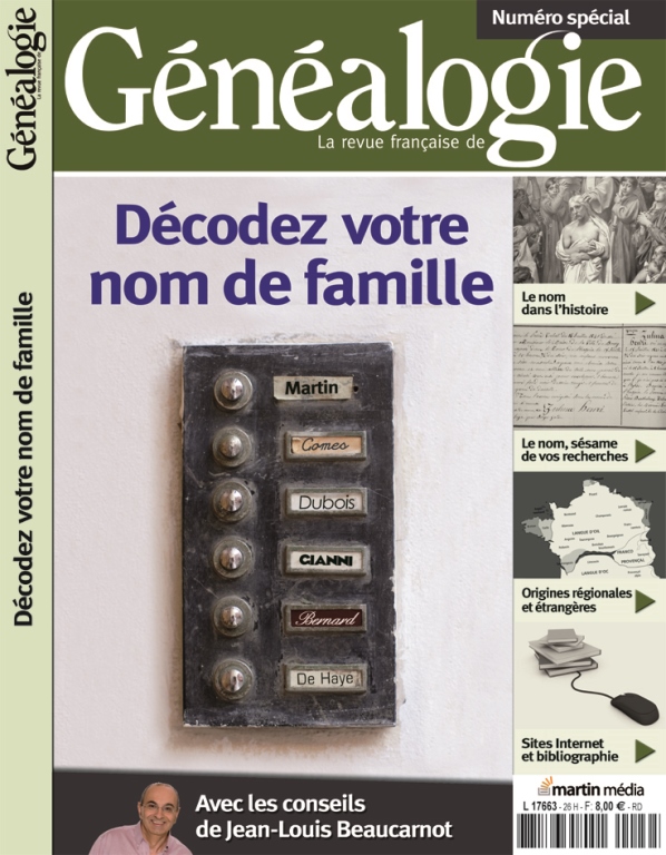Revue française de Généalogie Décodez votre